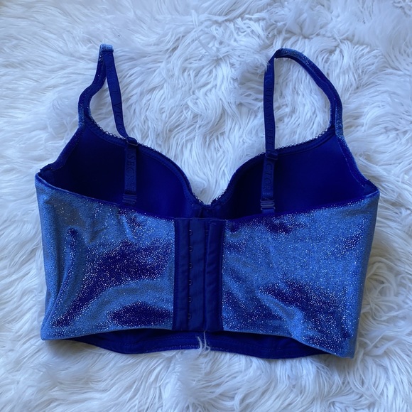 🪲[ VS ] Body by Victoria Shimmer Long Lined Demi - Picture 6 of 11